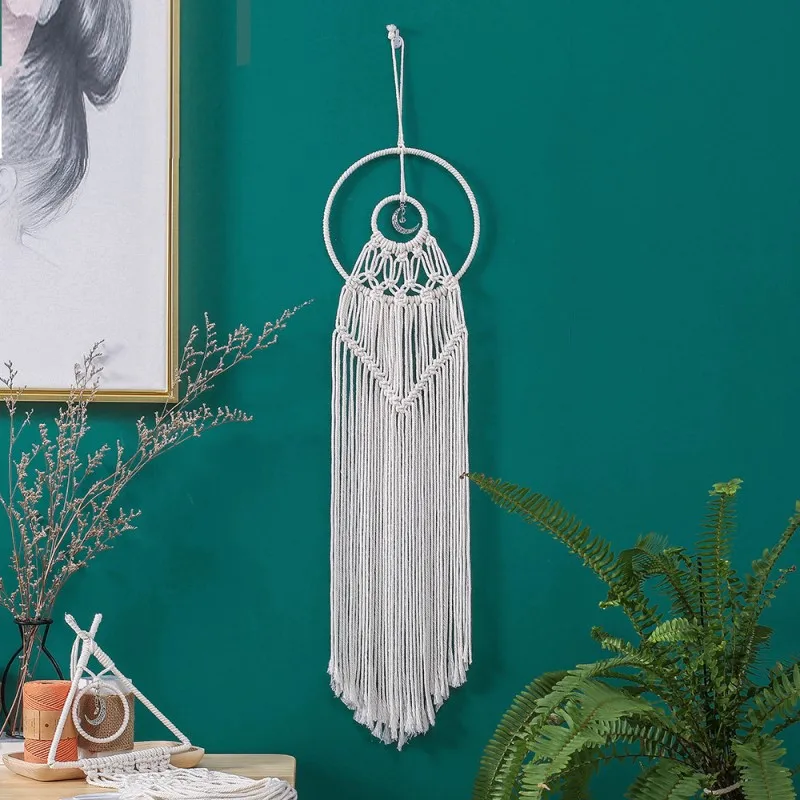 Boho Handmade Dreamcatcher Wall Art Perfect Bohemian Decor for Living Room Dining Office | Дом и сад