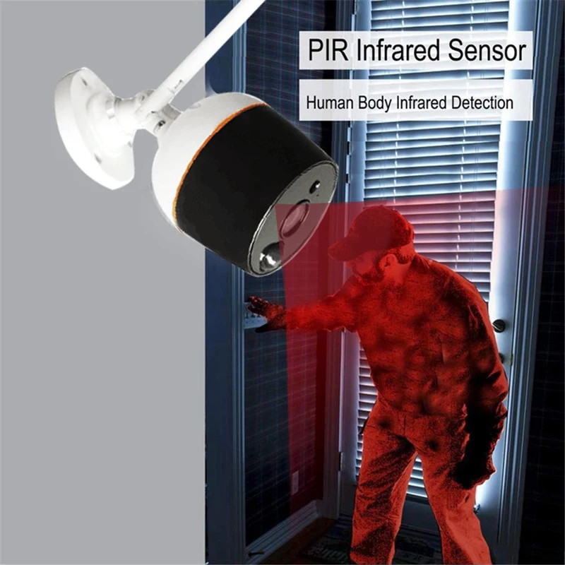 Беспроводная наружная камера H.265 Mini 2Ch Nvr Kit ip 1080P Водонепроницаемая домашняя