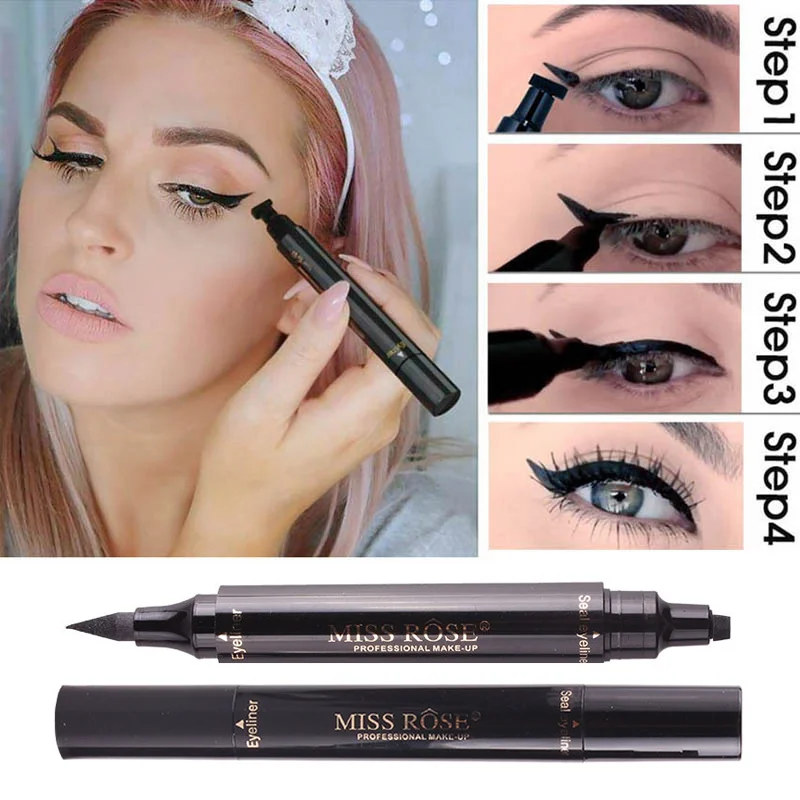 

Eyeliner, 2 in 1, waterproof, quick drying, makeup