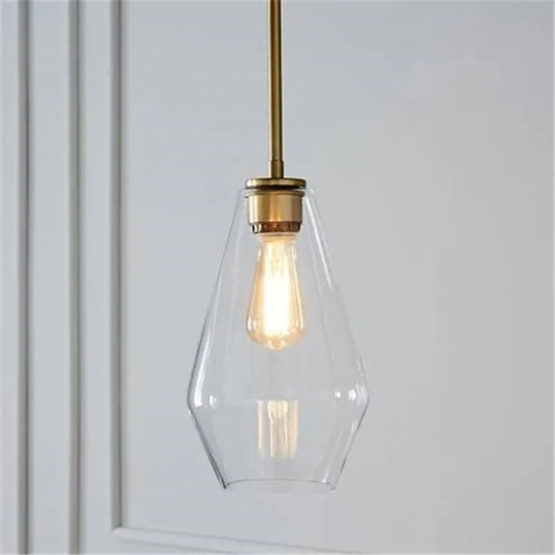 Простые подвесные лампы для гостиной кофейня ресторан спальня цвет кулон с