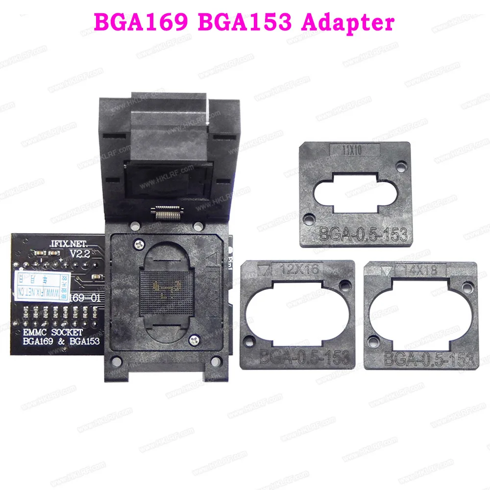 BGA169 BGA64 BGA63 BGA48 RT-QFP64-01Adapter розетки для RT809H USB Универсальный программатор гнездо
