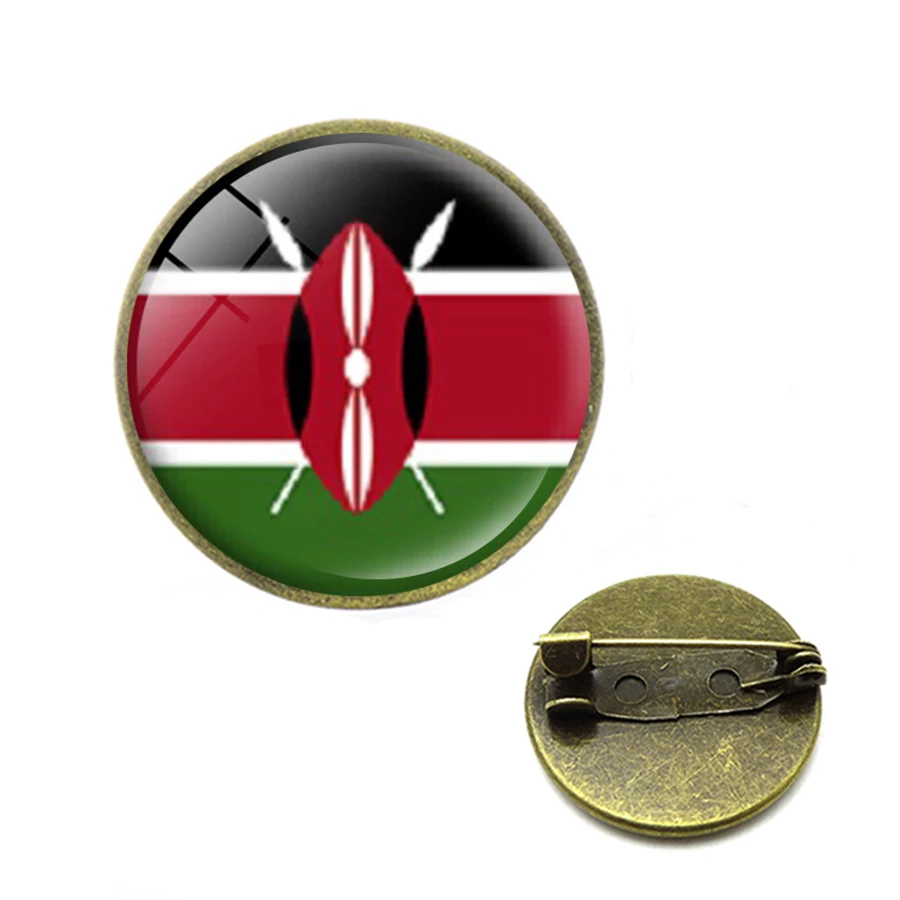 Национальные Броши с флагом Египет Южная Африка Somalia кенийский COG нигерийский