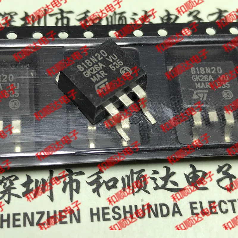 

10 ./ B18N20 STB18N20 -263 200V 18A