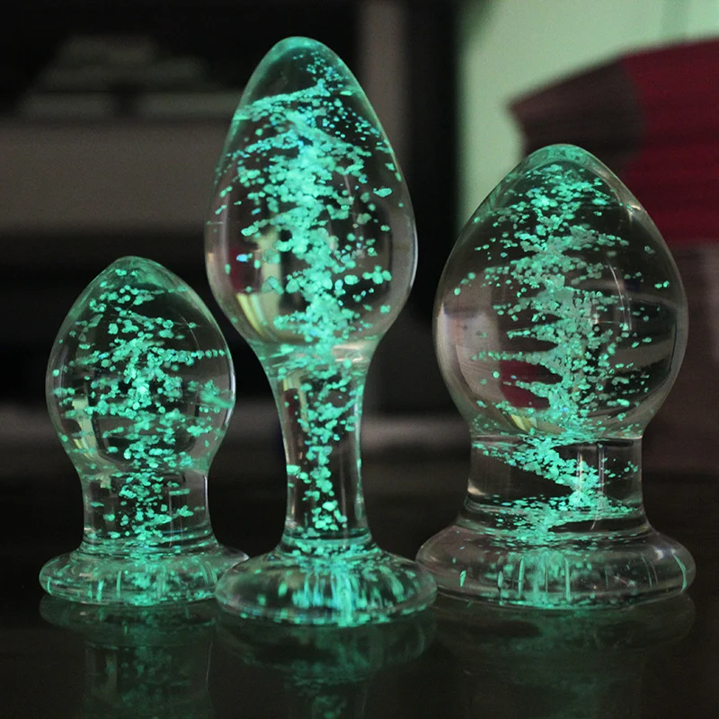 Флуоресцентный анальный фаллоимитатор флуоресцентная Анальная пробка