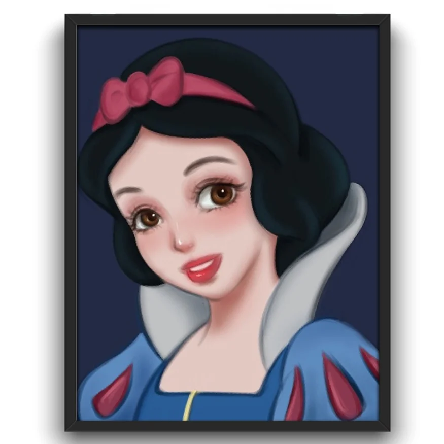 

Алмазная 5D картина «сделай сам» Disney, круглая квадратная вышивка принцессы, мозаика, наборы для вышивки крестиком, украшение комнаты, ремесл...