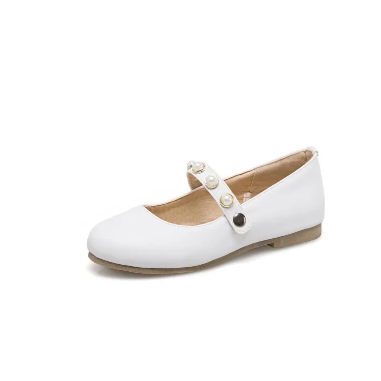 Туфли лодочки женские на высоком каблуке туфли с жемчугом круглым носком