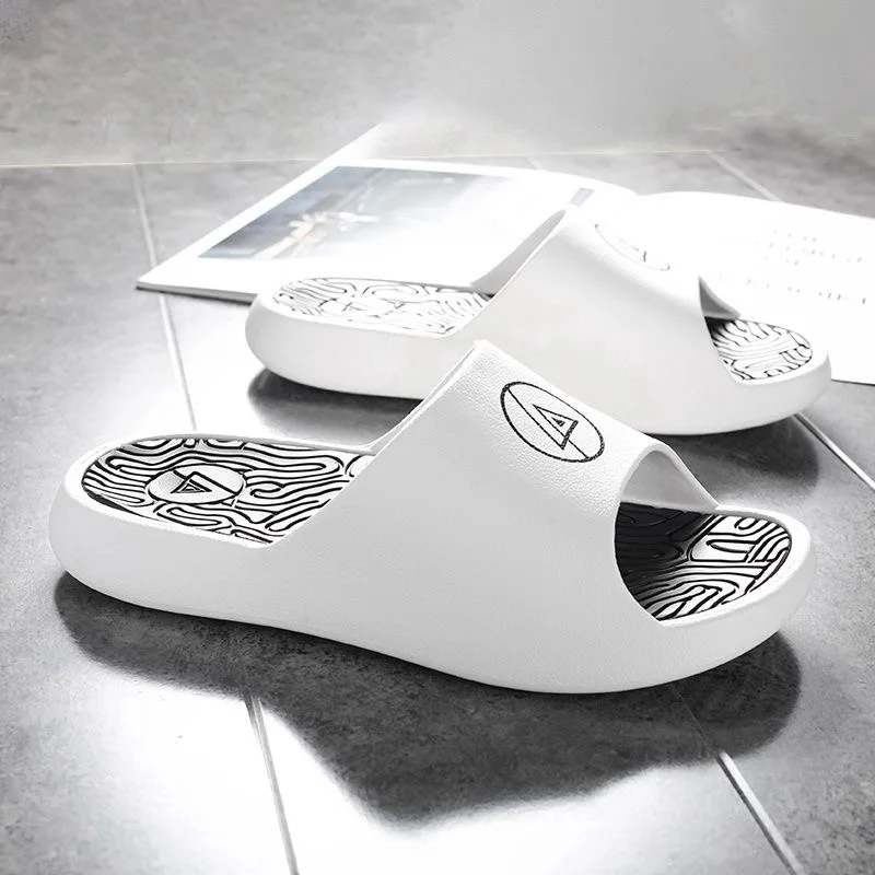 Шлепанцы Topvivi мужские резиновые Роскошные Модные Летние сланцы легкие тапочки