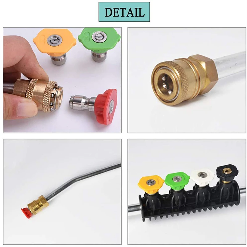 Насадки для мойки металлические насадки Распылительная насадка воды струйной