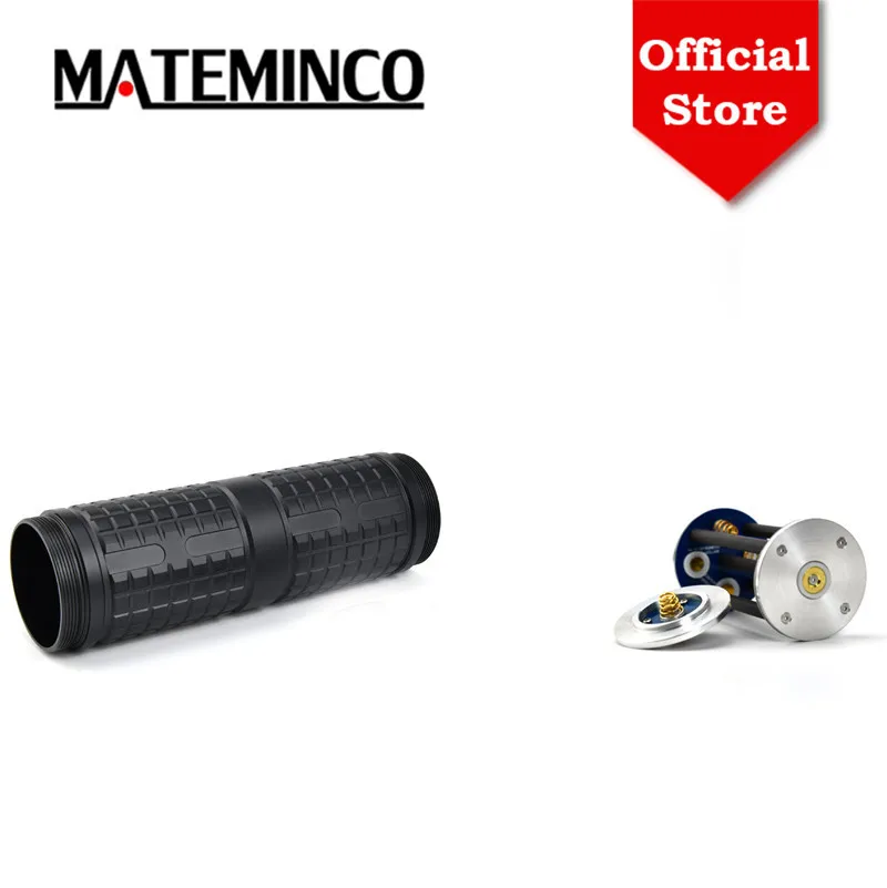 MATEMINCO-soporte de batería de tubo de cuerpo largo, tubo de extensión de batería 18650 para MT35plus, MT70plus, MT18S, MT90, 8 Uds.