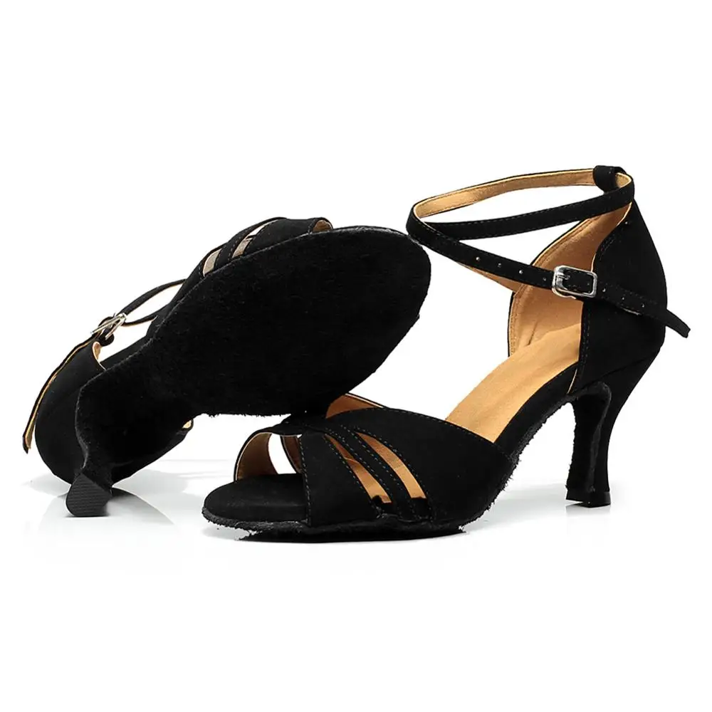 DKZSYIM/Лидер продаж Женская Профессиональная замшевая танцевальная обувь Обувь