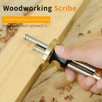 woodworking marking gauge scribers fine tuning carpentry rule fountain quality copper line drawing tool special line ruler