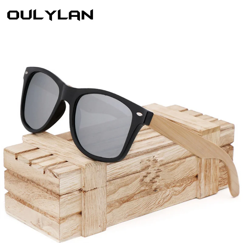 Oulylan модные деревянные Солнцезащитные очки женские роскошные брендовые