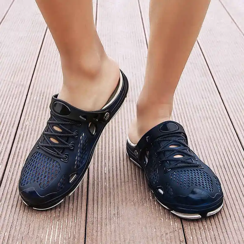 Женские пляжные повседневные мужские летние туфли для воды дешевые сандалии на
