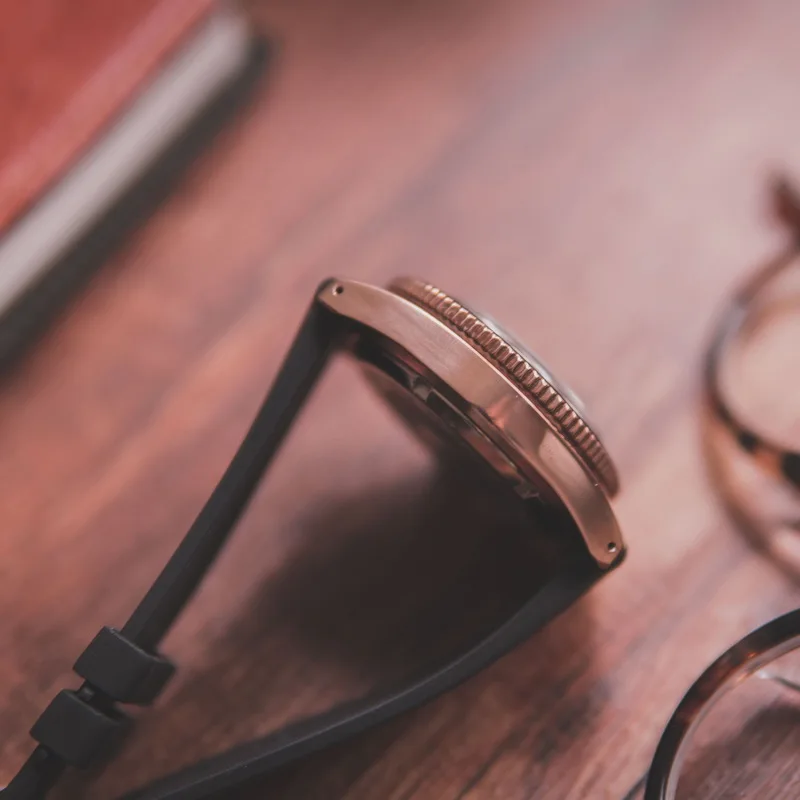 PROXIMA Мужские автоматические механические часы Бронзовые Мужчины подводные 200 м