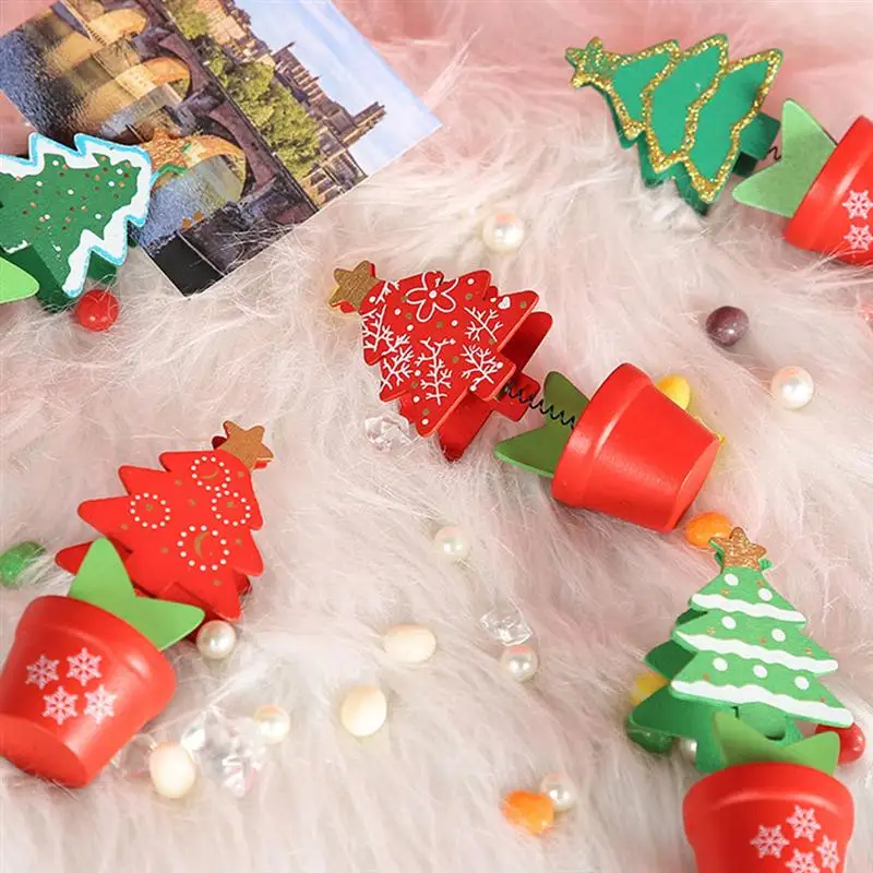 Зажимы для фотографий в форме бонсая 6 шт.|Украшения своими руками вечеринки| |