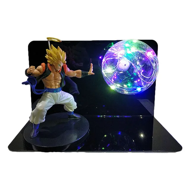 Dragon Ball и super Goku Vegeta Gogeta figulas светодиодный светильник Dragon Ball Лампа Ultra Instinct Goku декоративный ночной Светильник для спальни подарки - Цвет: gogeta-