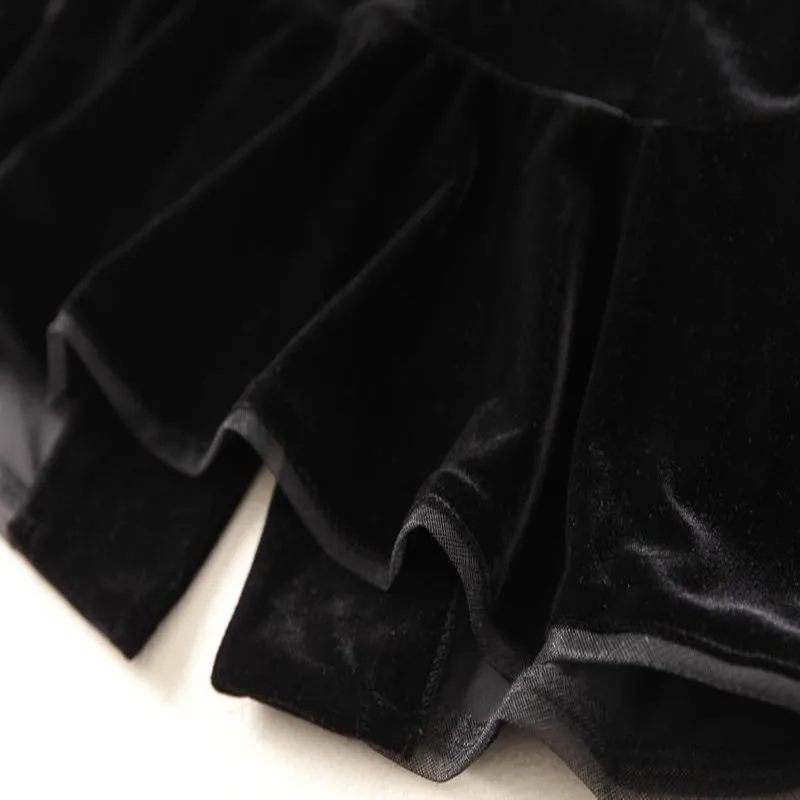 

2021 spring and autumn Korean women's suit all-match temperament gold velvet jacket