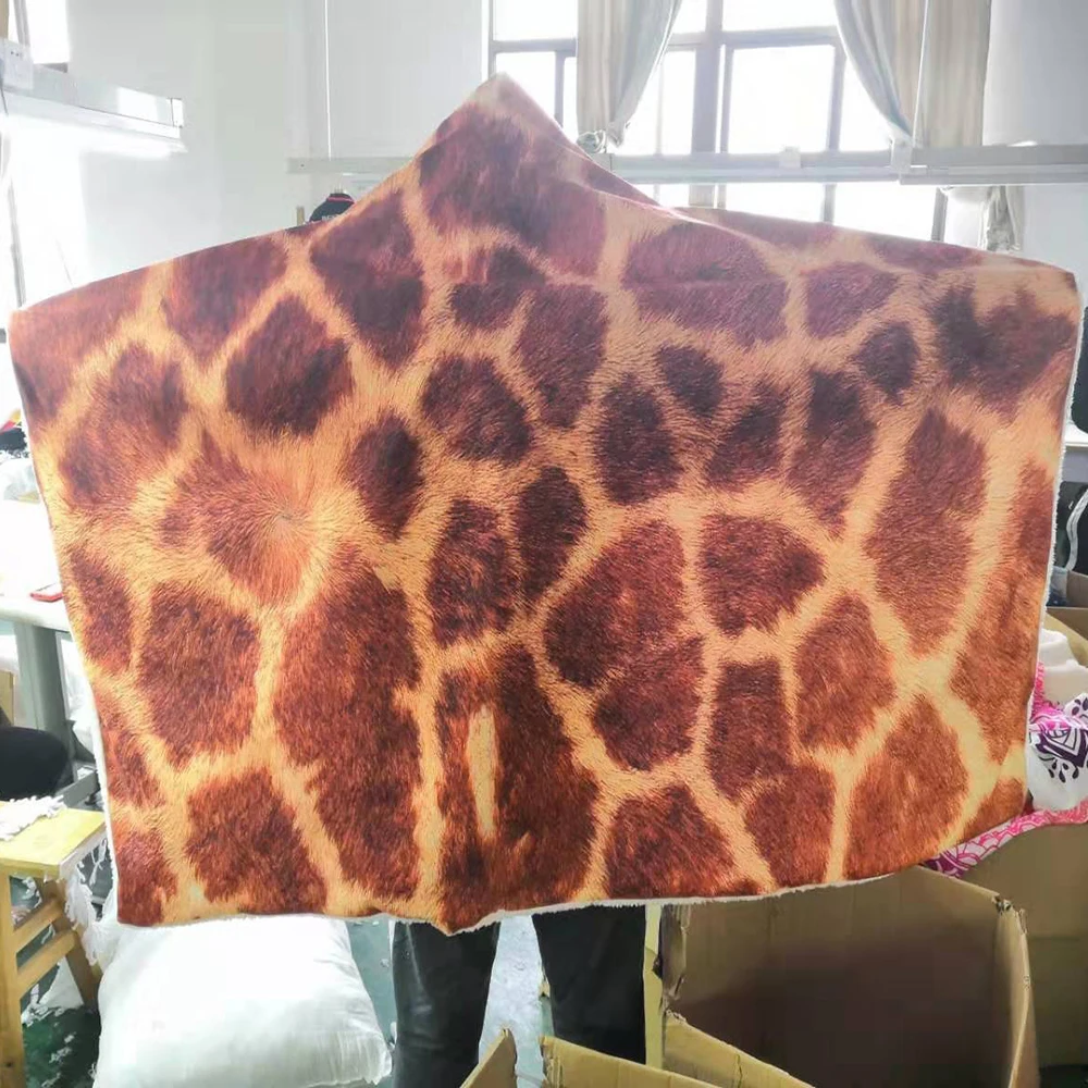 3D Напечатанный волчий плед с капюшоном для взрослых в готическом стиле на Хэллоуин из Sherpa Fleece, микрофибры.