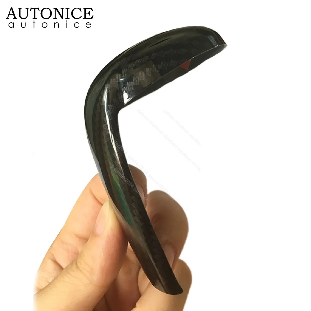 Карбоновая отделка из АБС-чехол для рычага переключения передач подходит Mazda 3 6