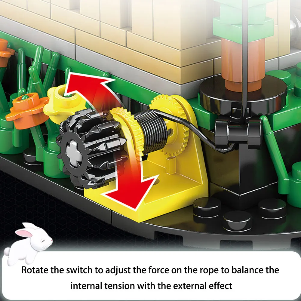 

BZDA Suspension Mini Bricks Anti-Gravity Building Blocks Base Plate Physics Balance Bricks Friends Girl Toys Child's Gifts