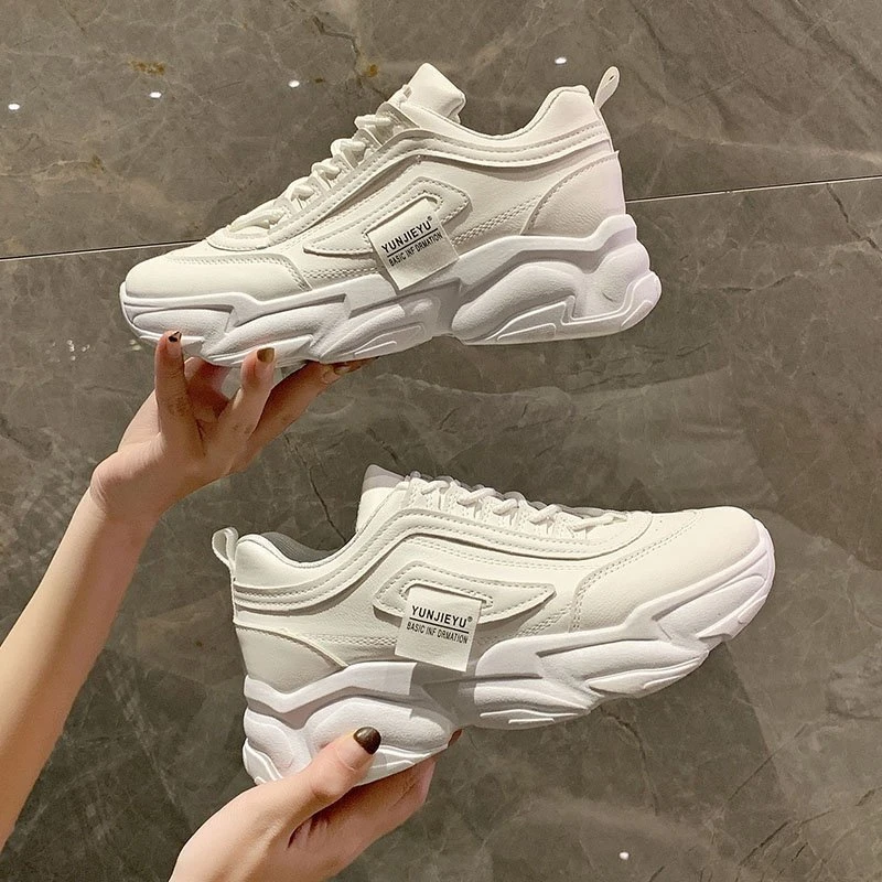 

Fashion Female Oversized Chunky Sneaker Spring Autumn Women Sport Shoes Leisure Shoes