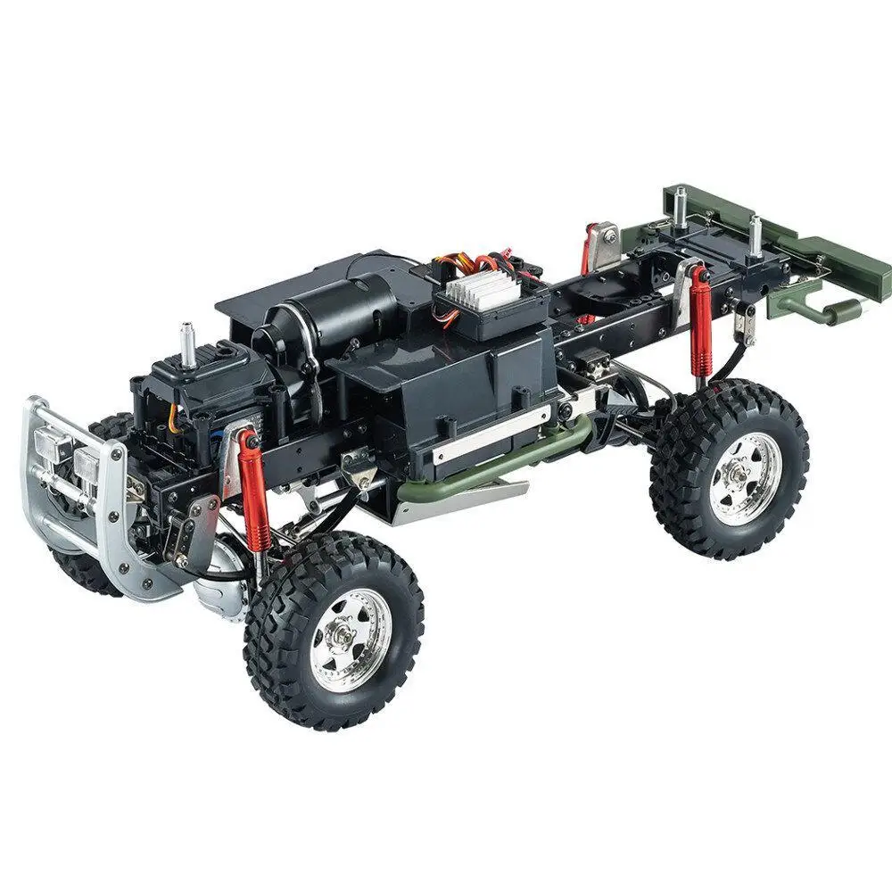 

HG P417 1/10 2.4G 4WD RC Car 4X4 EP Pickup Vehicles Rock Crawler Truck without Battery Charger Model(excluding battery charger)