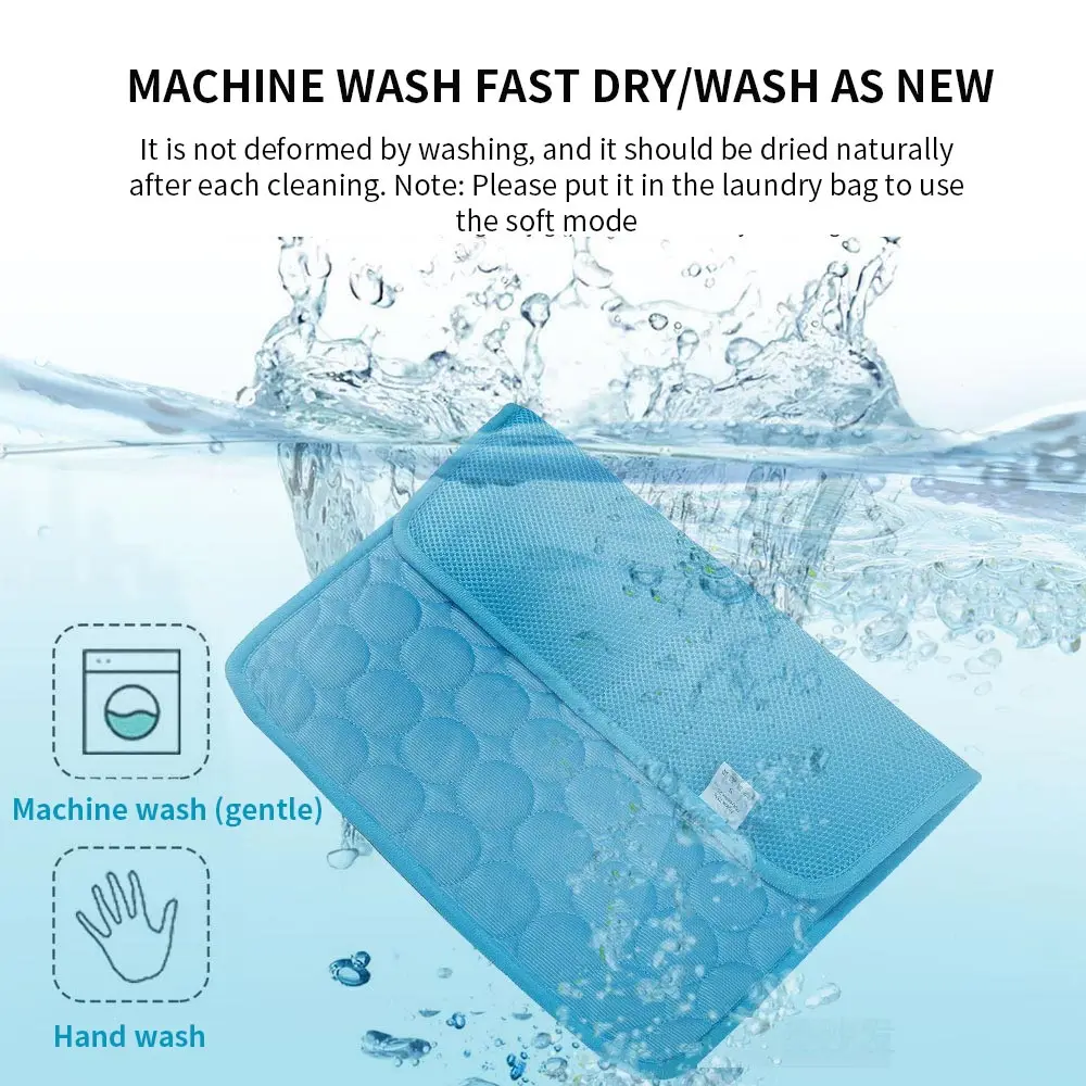 Новый летний коврик для собак льда S/M/L/XL шелк прохладные кровати домашних