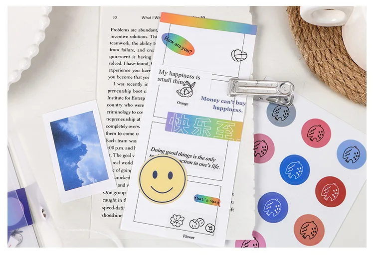 Mr.paper 20 шт./лот бумага для сливочного масла в стиле Instagram скрапбукинга с пулями