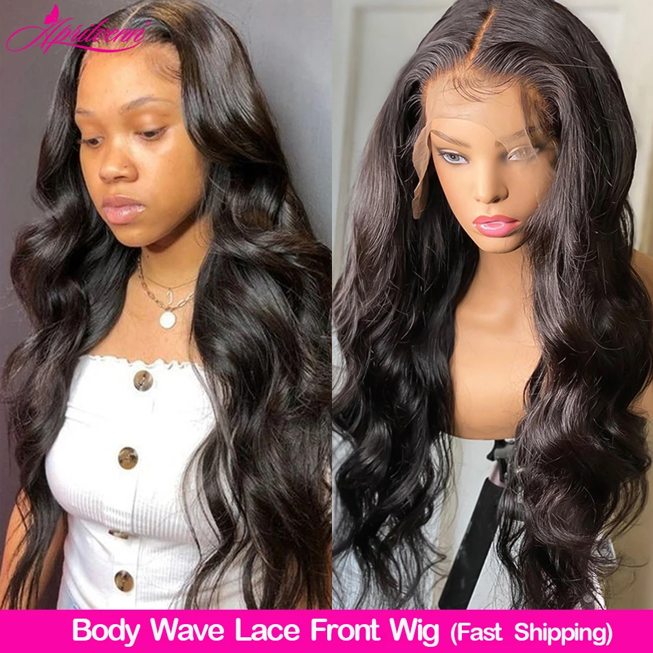Glueless 13x6 Body Wave Lace Front Human Hair Frontal Wigs 13x4 5x5 Transparent Lace 4x4 Closure Wigs for Black Women Wig