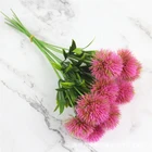 Настоящие Одуванчики, искусственные цветы, искусственные растения, пластиковые цветы для свадебной вечеринки, украшение для дома, банкетные Зеленые искусственные цветы