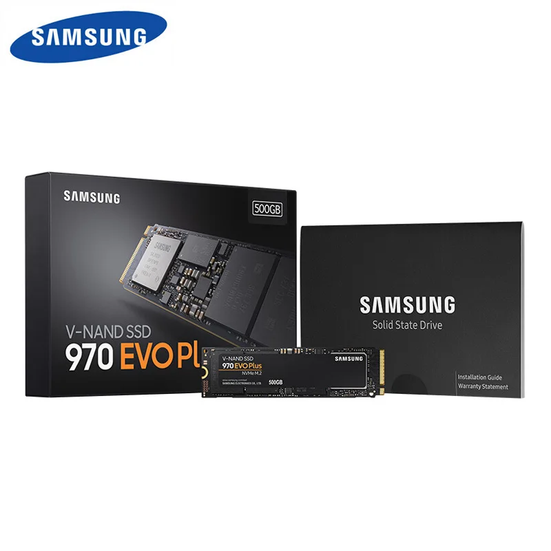 Samsung 970 EVO Plus SSD 250 ГБ M2 NVMe 2280 500 Гб ТБ 2 Внутренний твердотельный накопитель TLC PCIe 3 0x4 1