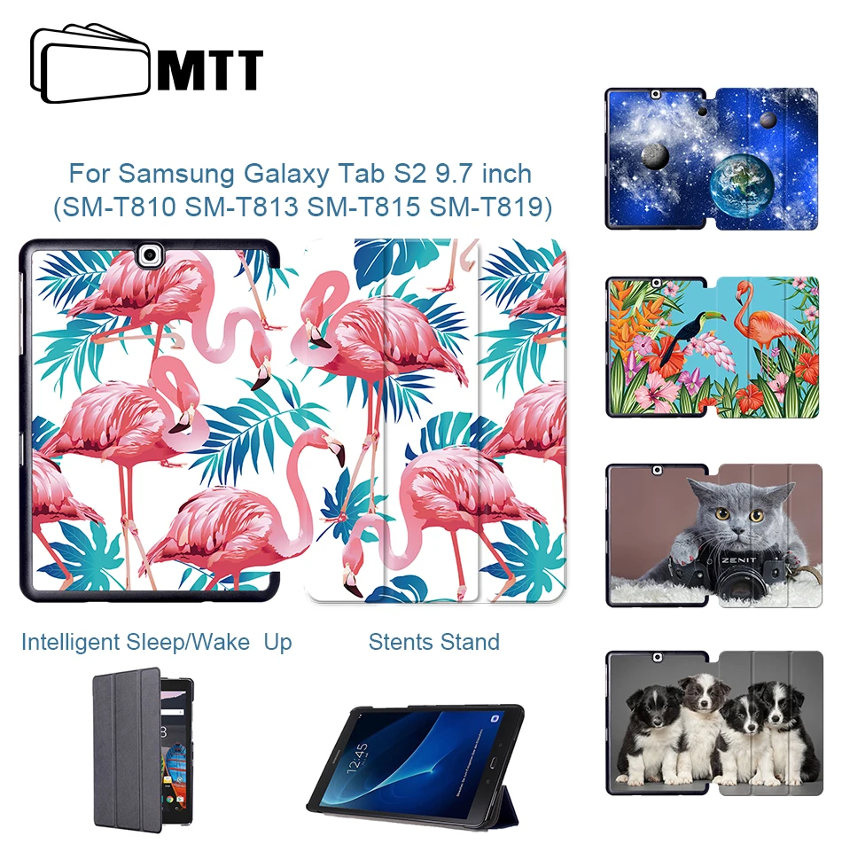 MTT чехол-подставка из искусственной кожи для samsung Galaxy Tab S2 9,7, откидной Чехол T813 T815 SM-T810 T819, чехол для планшета s