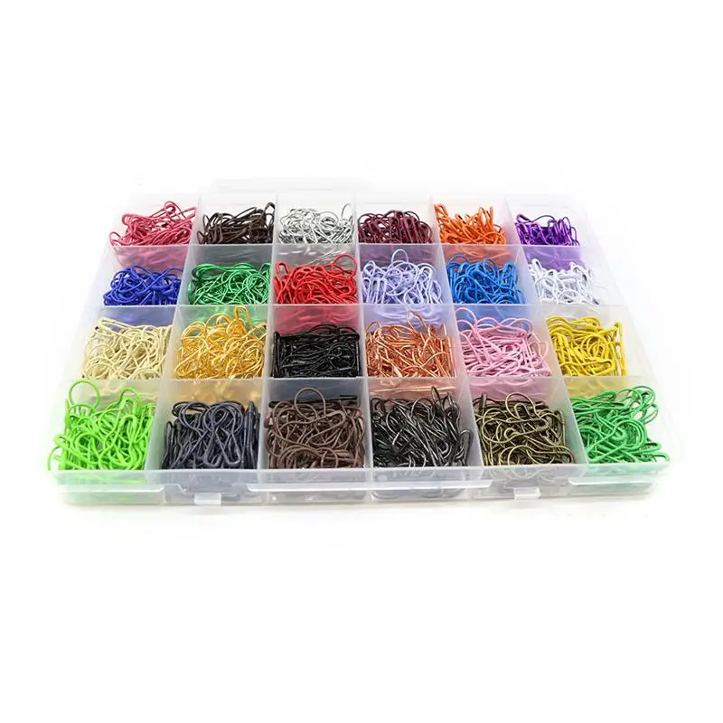 300 шт. разноцветные безопасные булавки в форме тыквы металлические зажимы маркер