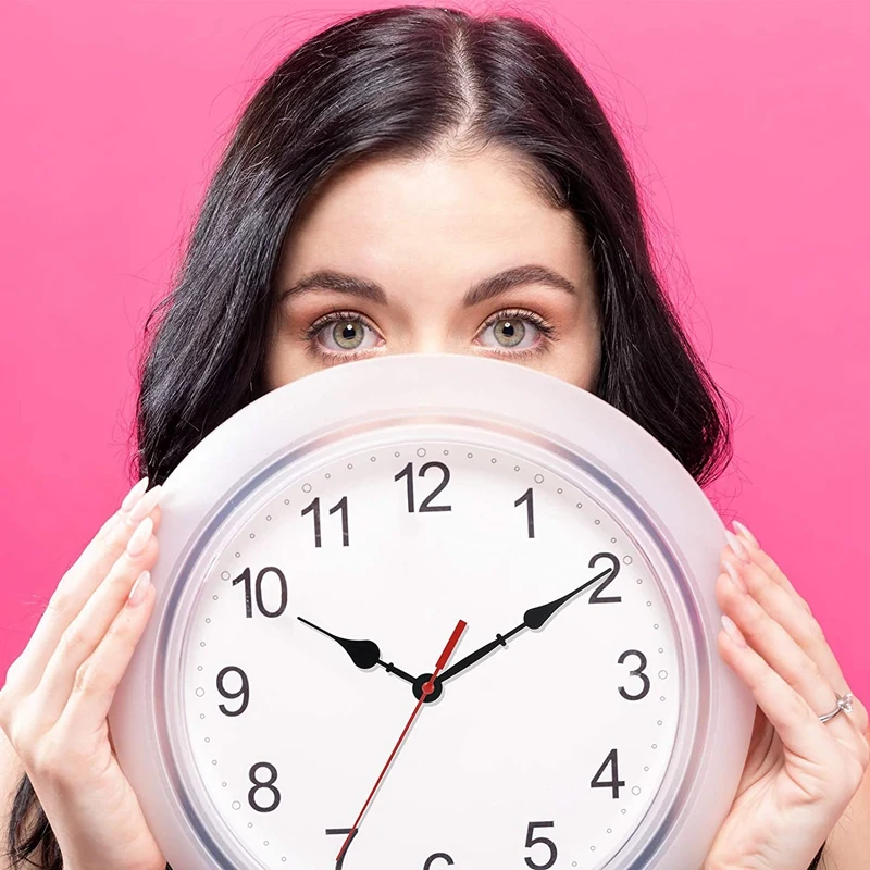 

DIY Clock Hands,4 Sets High Torque Long Shaft Quartz Clock Movement Mechanism Motor 6 Kit Hands Replacement Accessories