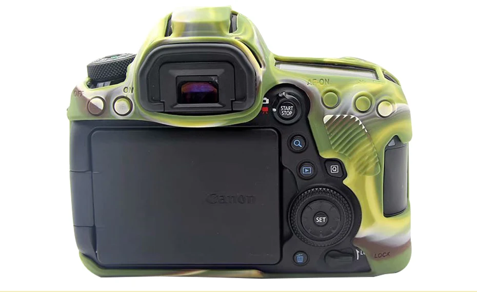 CAENBOO для Canon EOS 6D Mark II сумка для камеры Мягкий силиконовый резиновый защитный чехол для корпуса чехол для Canon EOS 6D Mark2 сумка