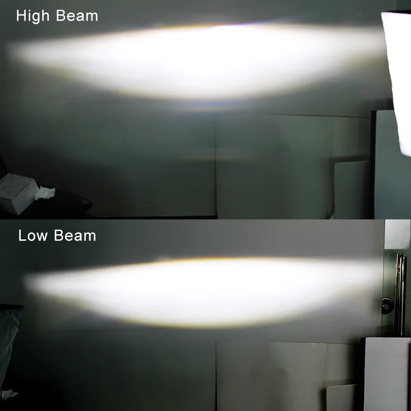 Набор из 4 светодиодных фар 4x6 дюймов прямоугольный прожектор морсветодиодный