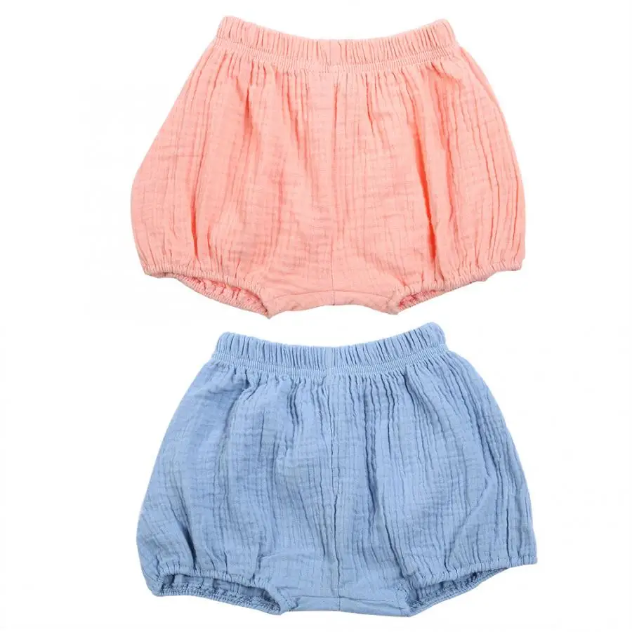 Трусы шаровары унисекс для мальчиков и девочек 6 24 месяцев дышащие шорты