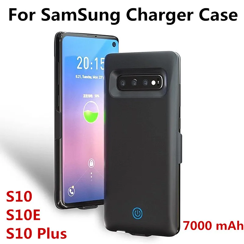 

Чехол-аккумулятор для Samsung Galaxy S10 Plus S10E, 7000 мАч