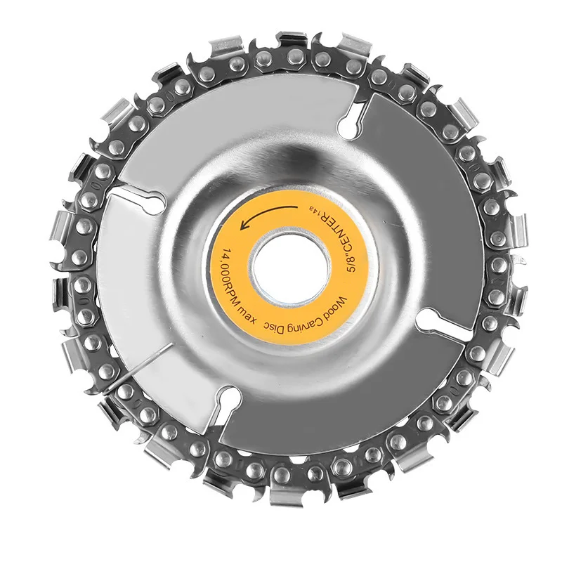 10 1-дюймовая угловая шлифовальная цепочка режущее лезвие цепь деревянная пила