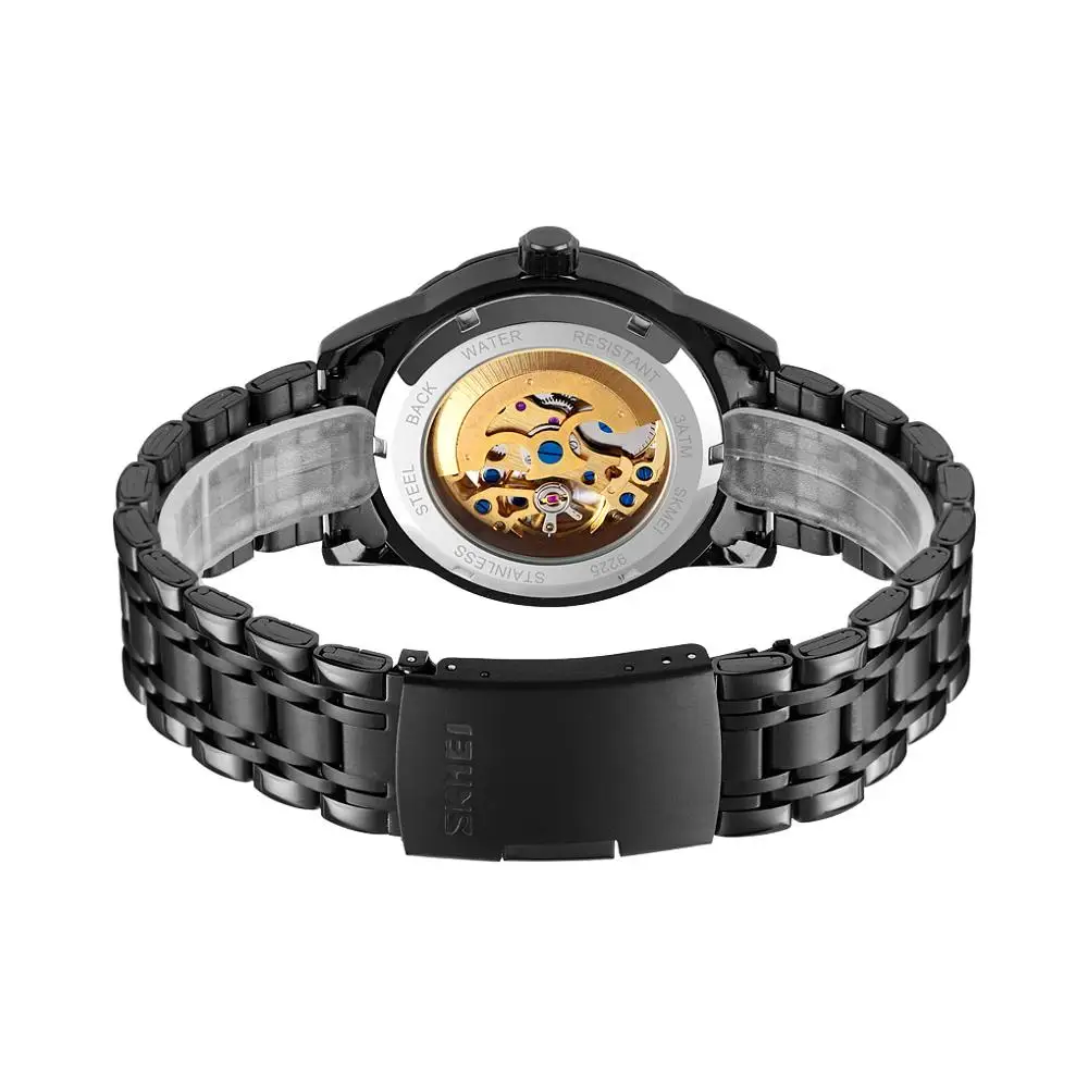 

2020 Luxury Stainless Steel Men Mechanical Wristwatch Fashion Creativity Dial Skeleton Male Watch Top Brand Automatic Watches