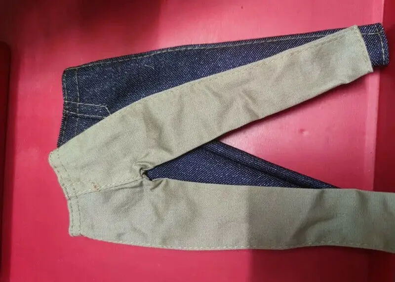 

1/6 Scale Female Soldier Jeans Casual Pants Model for 12" Action Figures