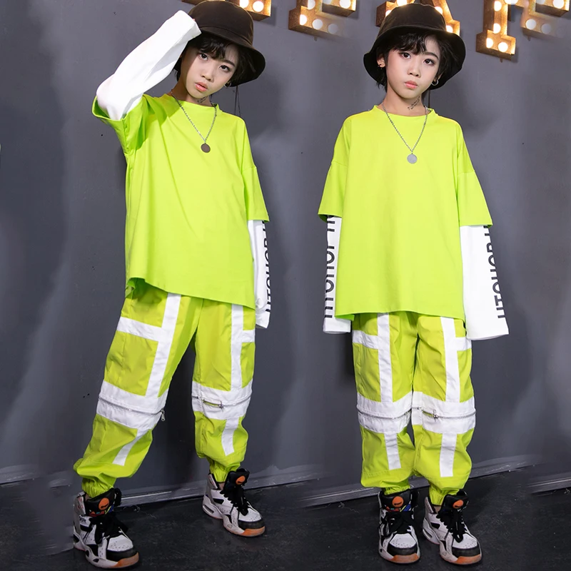 Детская танцевальная одежда в стиле хип-хоп детская тренировочная уличные