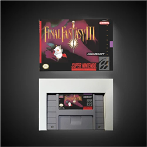 Final Game Fantasy III 3-карта для игры RPG Battery Save US Version Retail Box | Электроника
