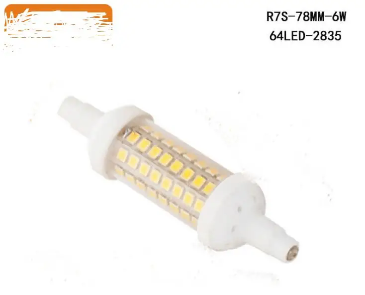 

Светодиодная лампа SMD 2835 R7S, В переменного тока