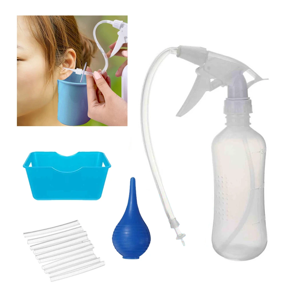 Ear Wax Remover Kit Irrigation System Cleaner Earwax Washer Bottle Sets | Красота и здоровье