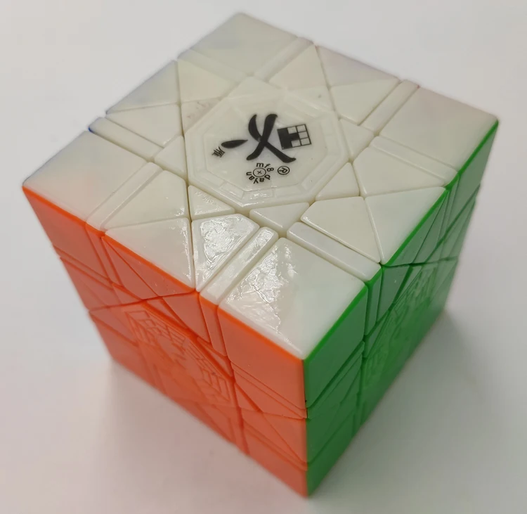 Dayan Bagua Cube Stickerless/Primary/Transprent оранжевый куб головоломка Cubo Magico образовательная