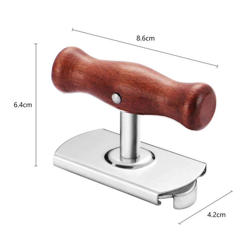 Ручной консервный нож из нержавеющей стали регулируемый для варенья 1 4