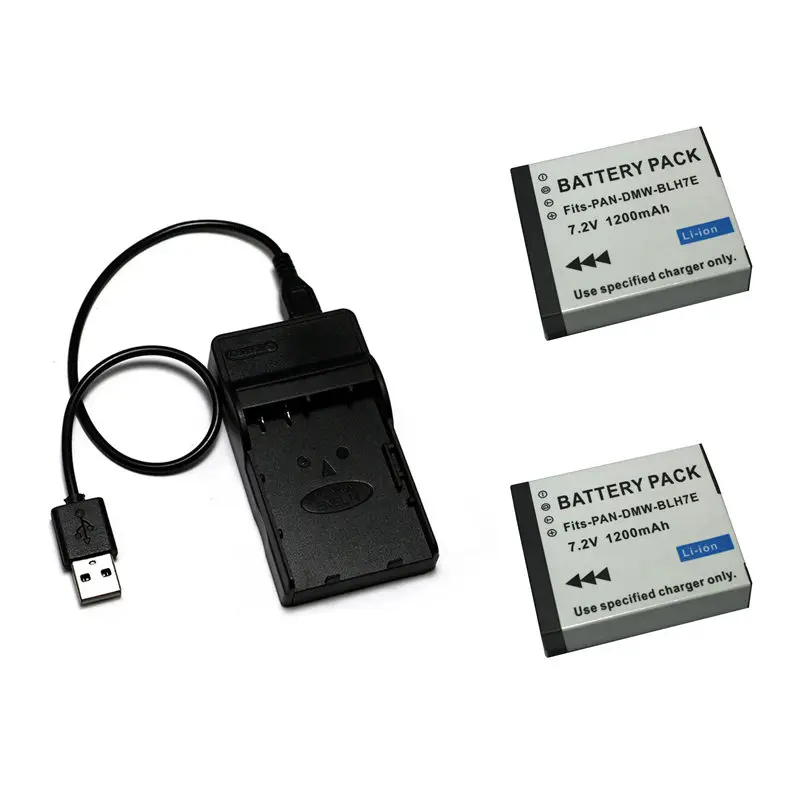 DMW-BLH7 BLH7 DMW-BLH7PP DMW-BLH7E BLH7E Батарея+ Зарядное устройство для цифрового фотоаппарата Panasonic Lumix DMC-GM1, GM1, DMC-GM5, DMC-GF7, DMC-GF8, GF9, LX15, LX10