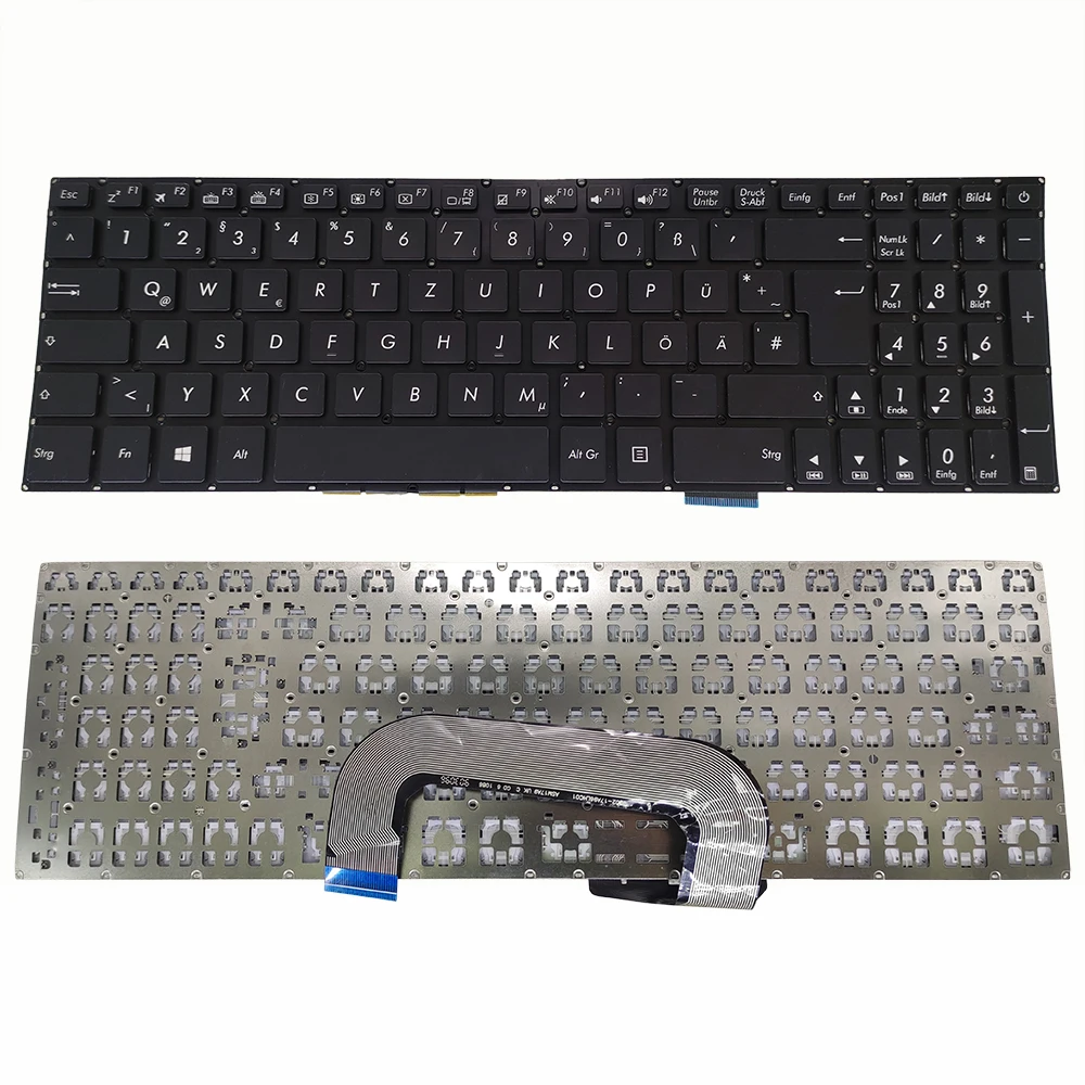 

Replacement keyboards for Asus VivoBook Pro X705 X705MA X705U N705 FD N705UD N705FN 0KNB0-6601GE00 GR German black keyboard New