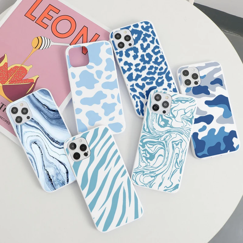 Чехол из ТПУ с леопардовым принтом коровы и зебры для Xiaomi Poco F3 M3 X3 NFC Redmi Note 9 8 10 Pro 9S